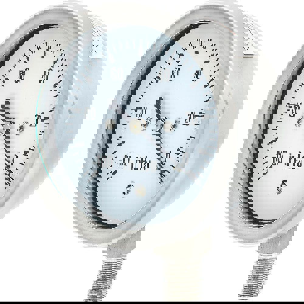 Pressure Gauges; Gauge Type: Low Pressure Gauges ; Scale Type: Single ; Accuracy (%): 14 ; Dial Type: Analog ; Thread Type: 1/4